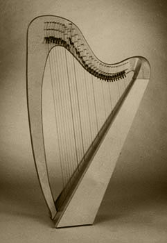 glastonbury Lever harp
